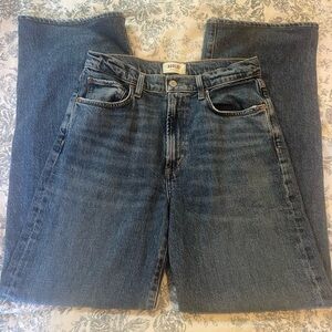 Agolde Harper Jeans - size 27 - professionally hemmed to 30 inch inseam